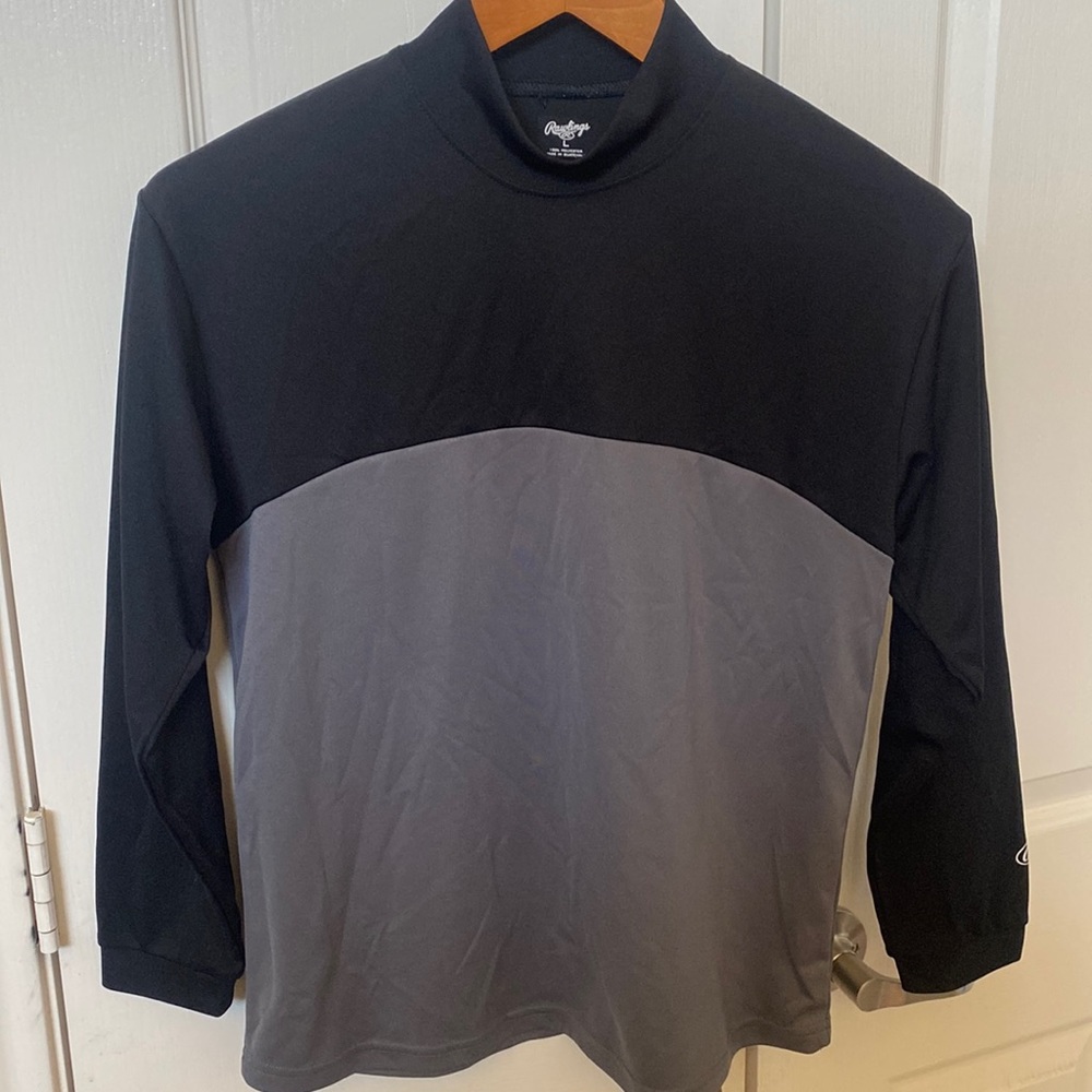 Kids Rawlings Baseball Warmup/Undershirt with Turtleneck